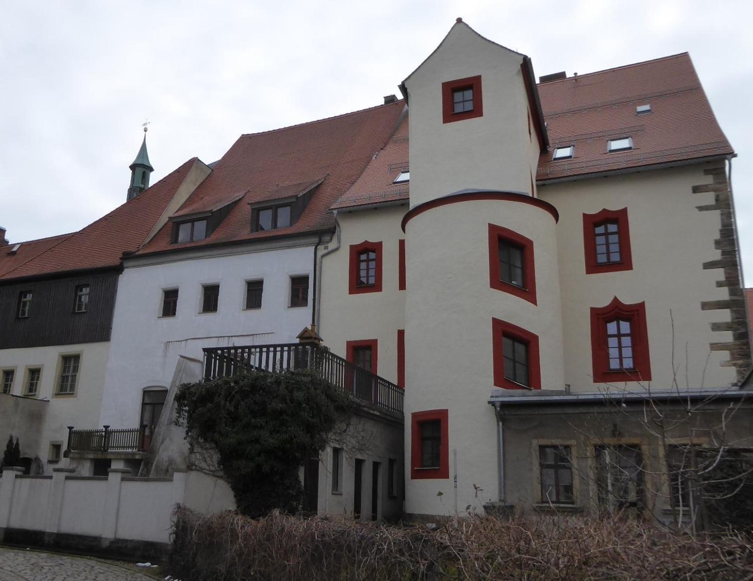 Mittelalterliches Domherrenhaus Villa Freiberg Exterior foto