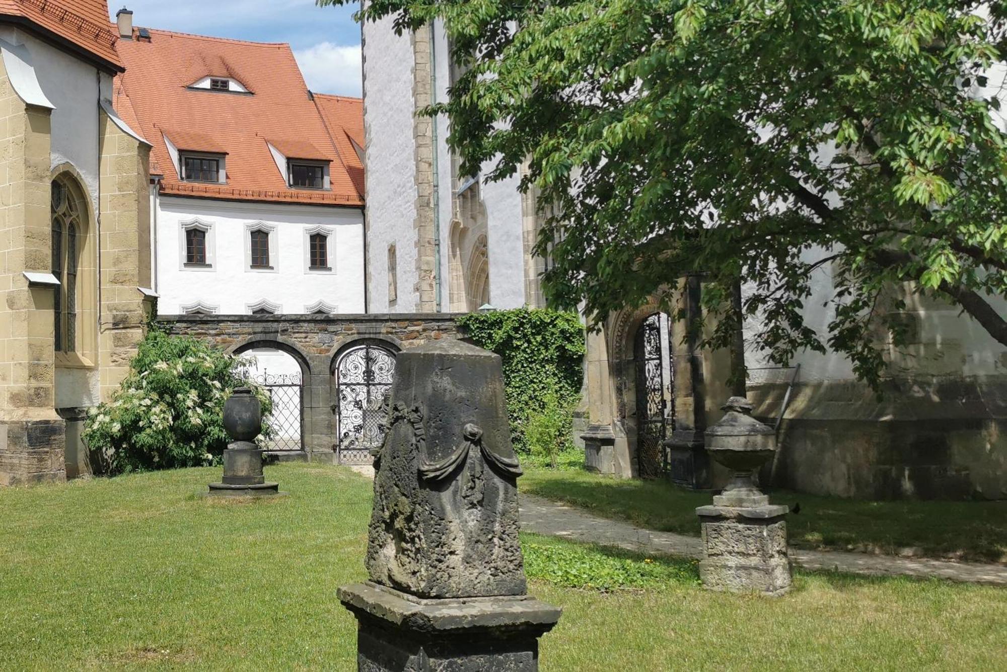 Mittelalterliches Domherrenhaus Villa Freiberg Exterior foto